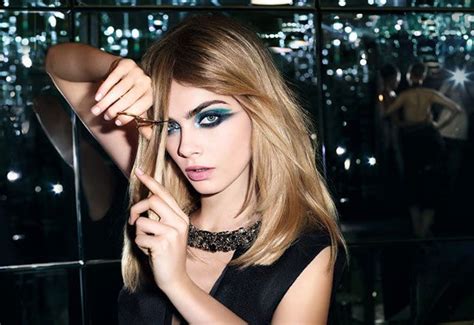 cara delevingne make up ysl|How to do Cara Delevingne’s graphic contoured eye .